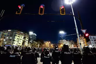 МВР се опроверга: Нямаме кадри, че на протеста срещу БФС е имало бой между агитките