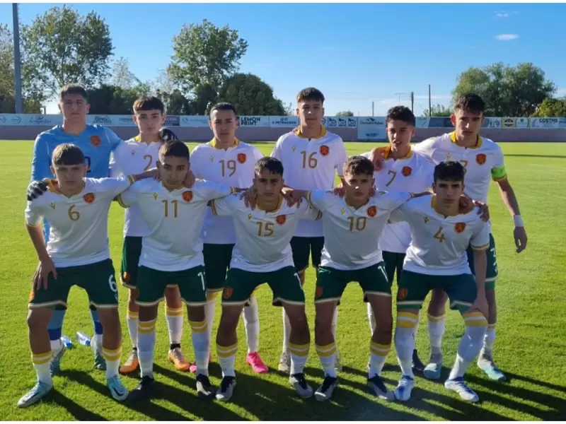 България U15 постигна победа с 8 души срещу Армения