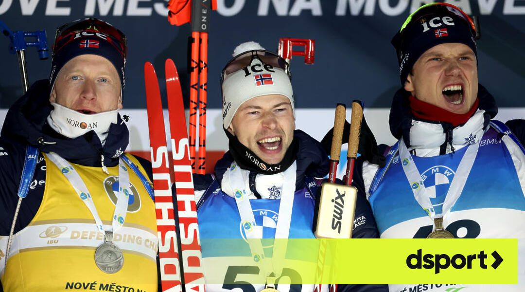 Norge klarerer konkurranse i sprint for menn i skiskyting-VM – vinter