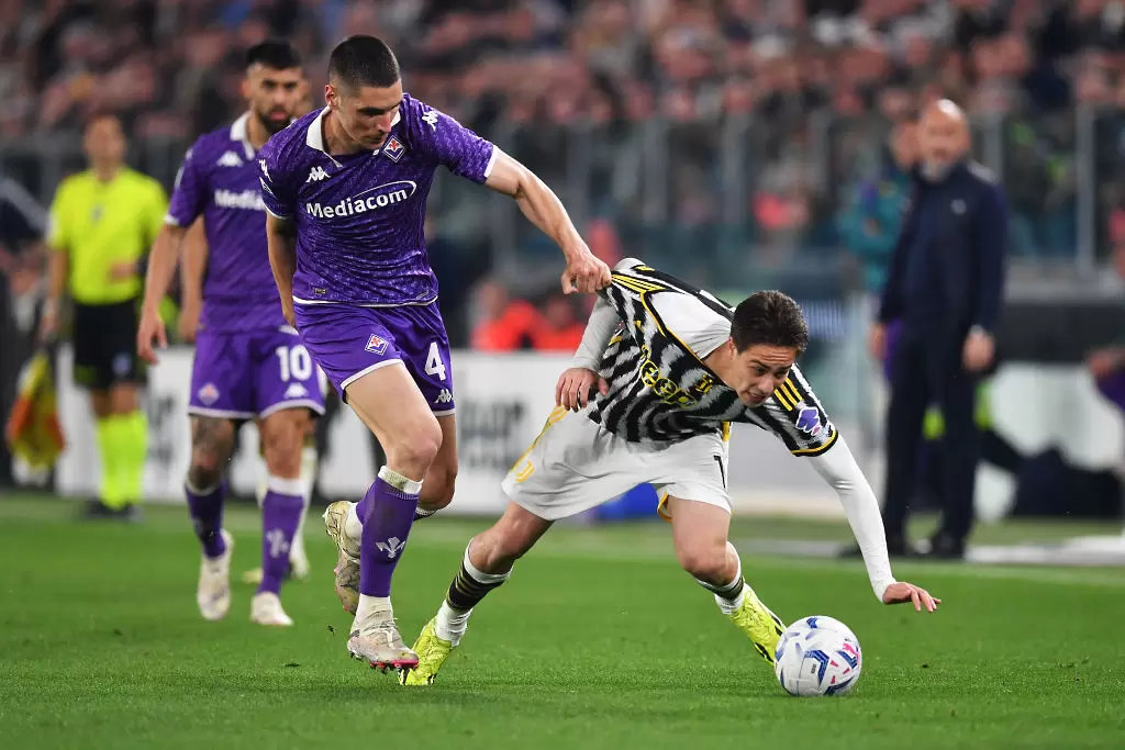 Ювентус наниза 4 гола на Фиорентина, но победи с минимална разлика