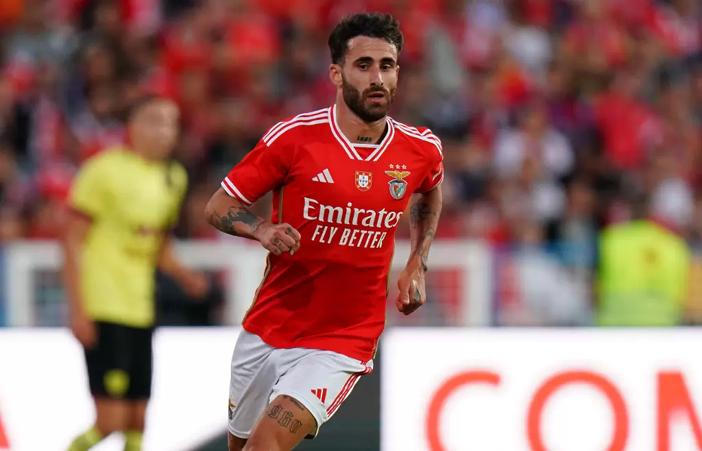 Рафа Силва с екипа на Бенфика / Getty Images