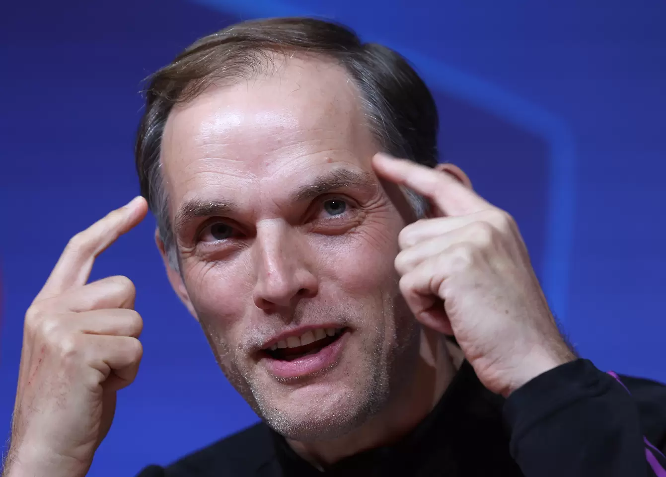 Томас Тухел говори преди първия полуфинален мач с Реал Мадрид / Getty Images