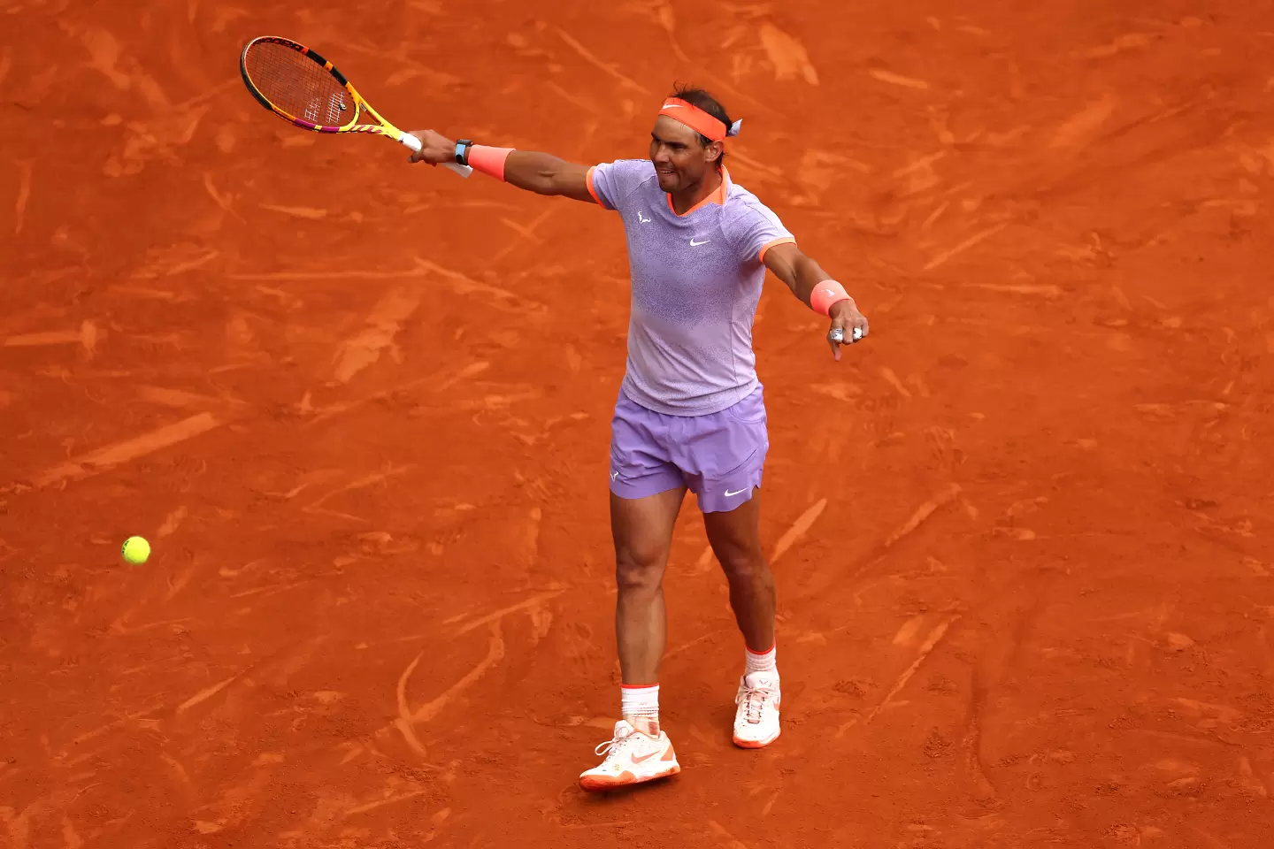 Рафаел Надал се измъчи срещу Педро Качин / Getty Images