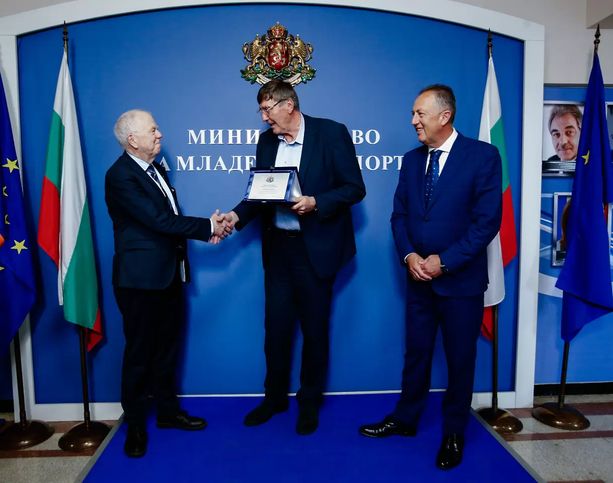 Георги Глушков се срещна с президента на Международния съюз по биатлон (IBU) Оле Дален