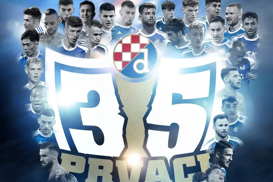 Динамо Загреб е шампион на Хърватия / twitter.com/gnkdinamo