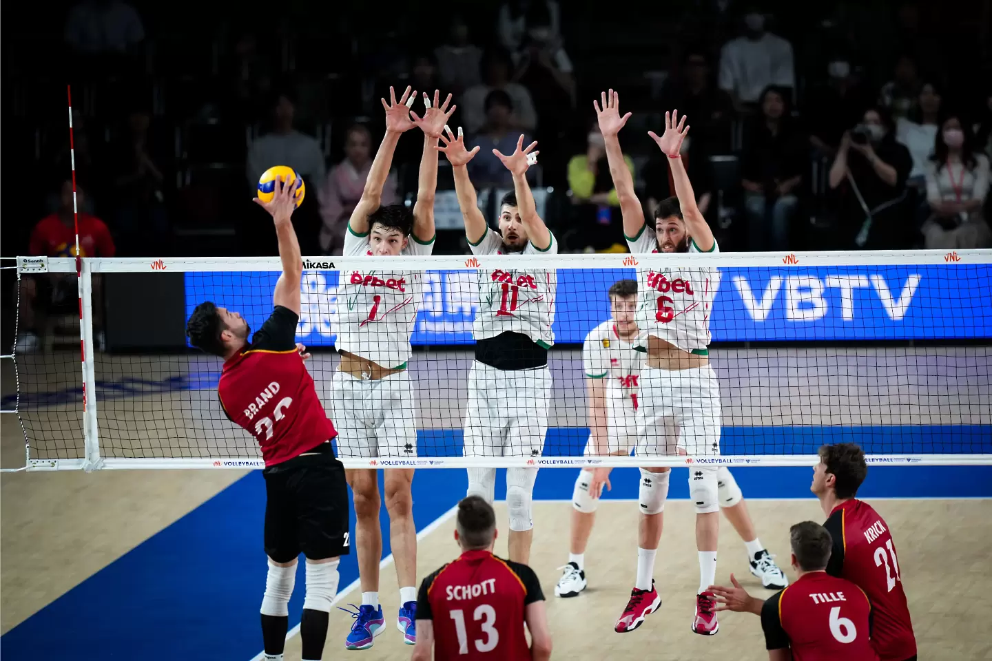 България загуби от Германия в Лигата на нациите / volleyballworld.com
