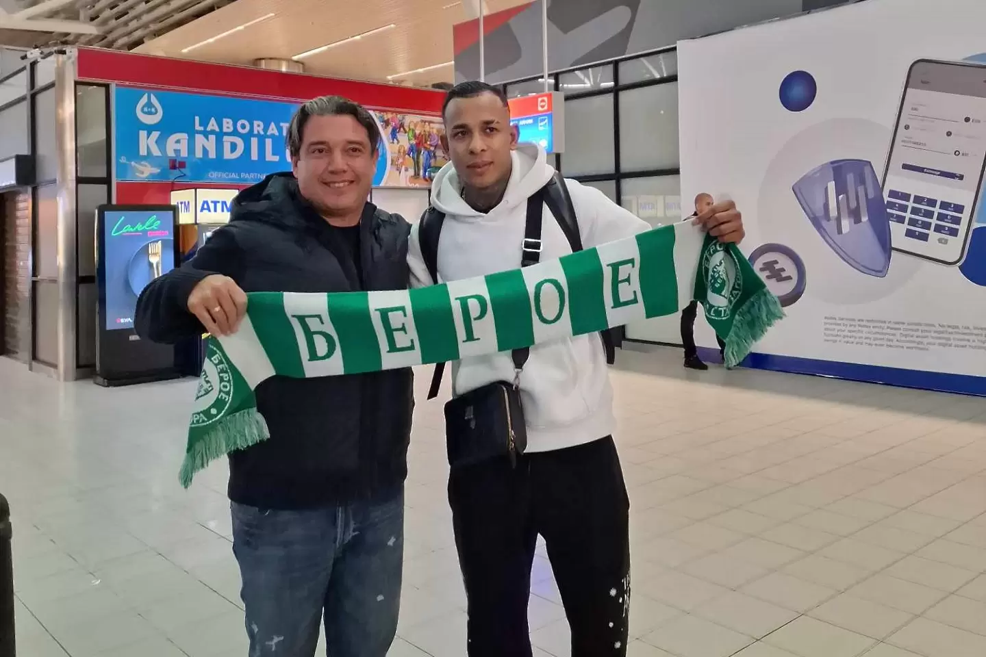 Себастиан Вия и Ернан Банто / facebook.com/pfcberoeok