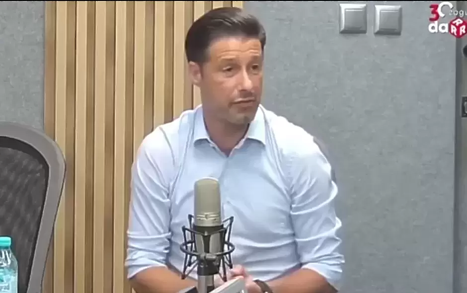 Илия Груев-старши в студиото на Дарик радио / dsport.bg 