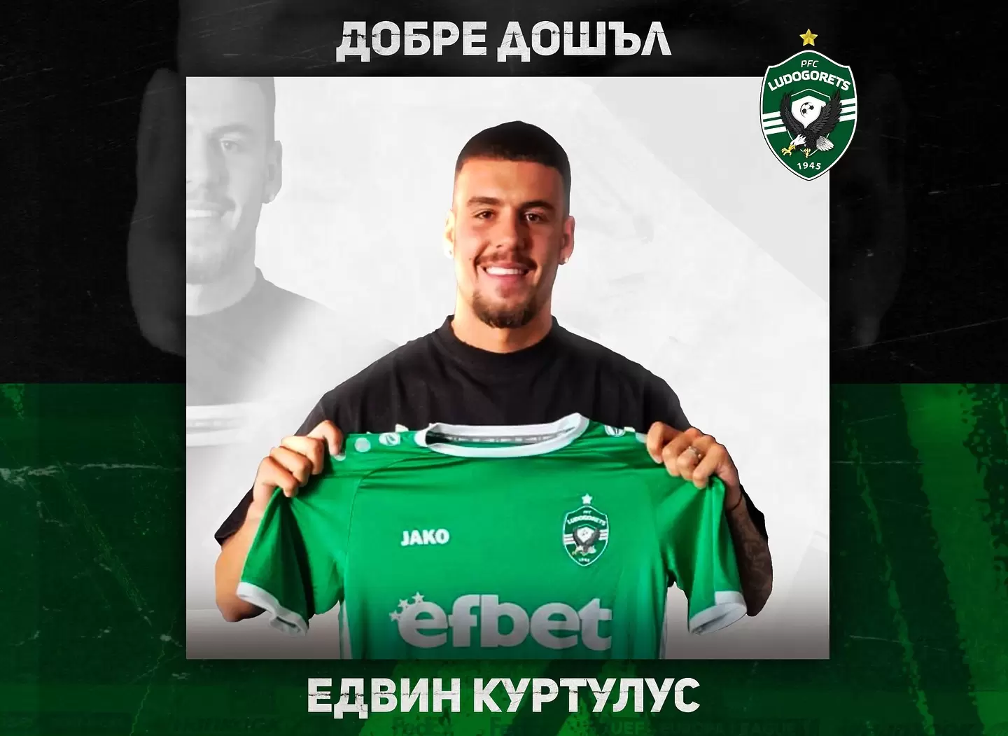 Официално: Лудогорец привлече шведски национал / https://www.facebook.com/pfcludogorets1945