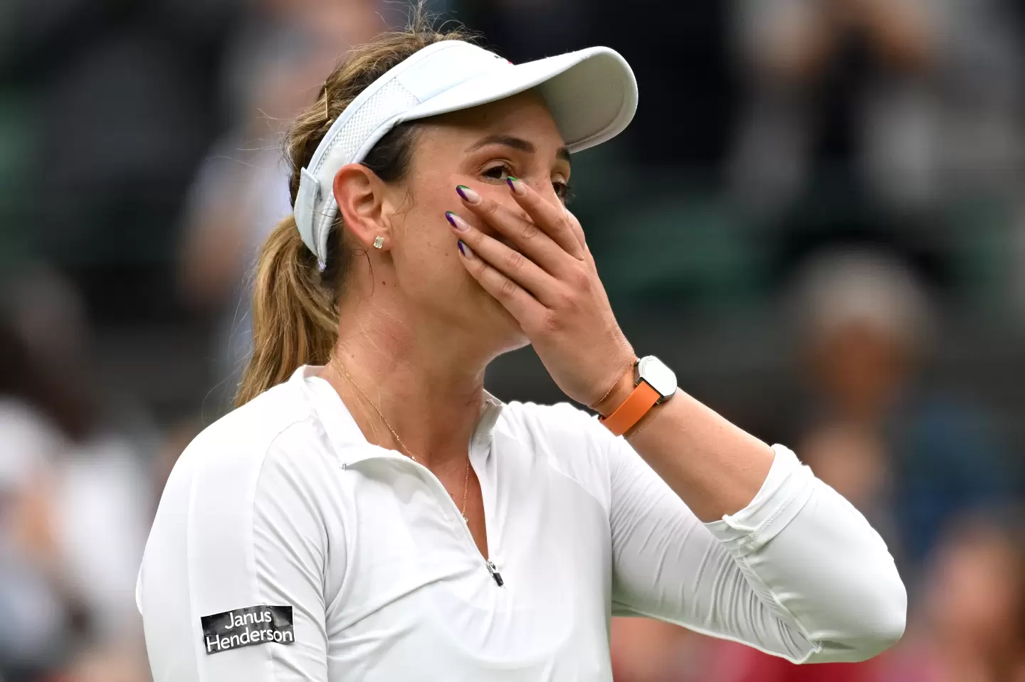 Векич стана втората хърватка с полуфинал на Уимбълдън / Getty Images