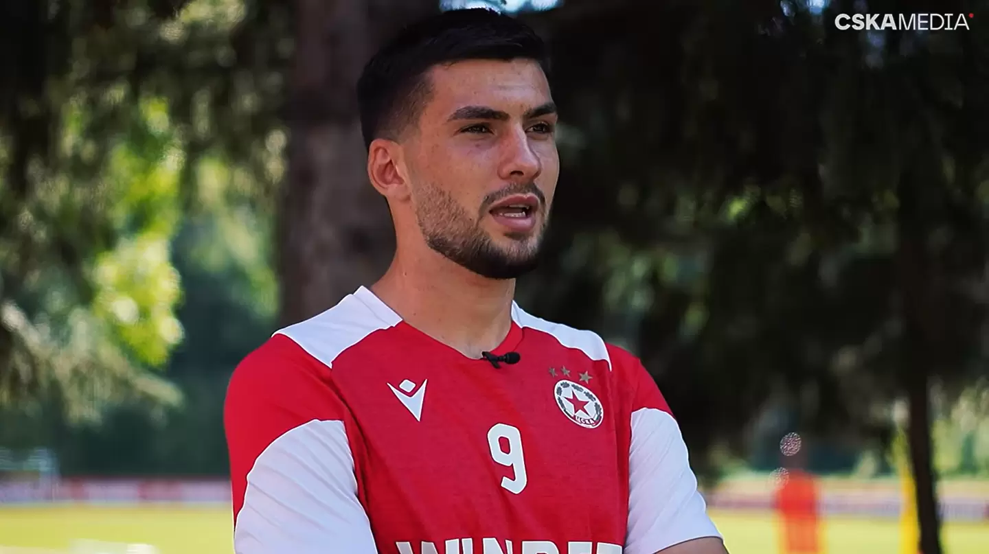 Йоан Борносузов: Имам честта да играя за любимия ми отбор (ВИДЕО)