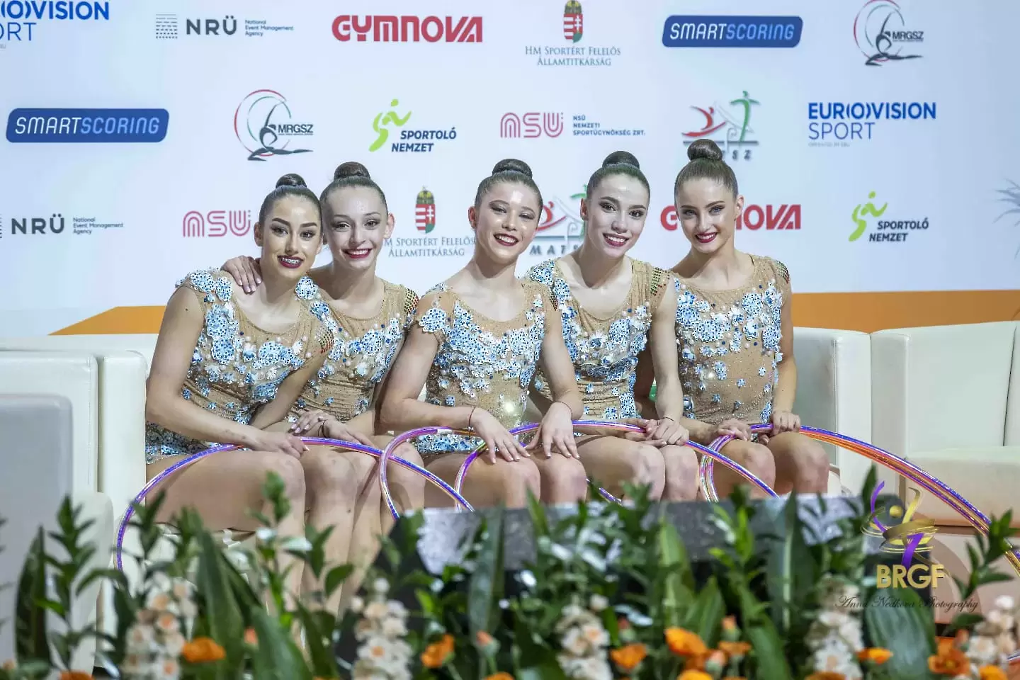 Ансамбълът на България втори след първия ден на Световната челандж купа в Клуж-Напока / Анна Недкова / https://www.facebook.com/BGRGfederation