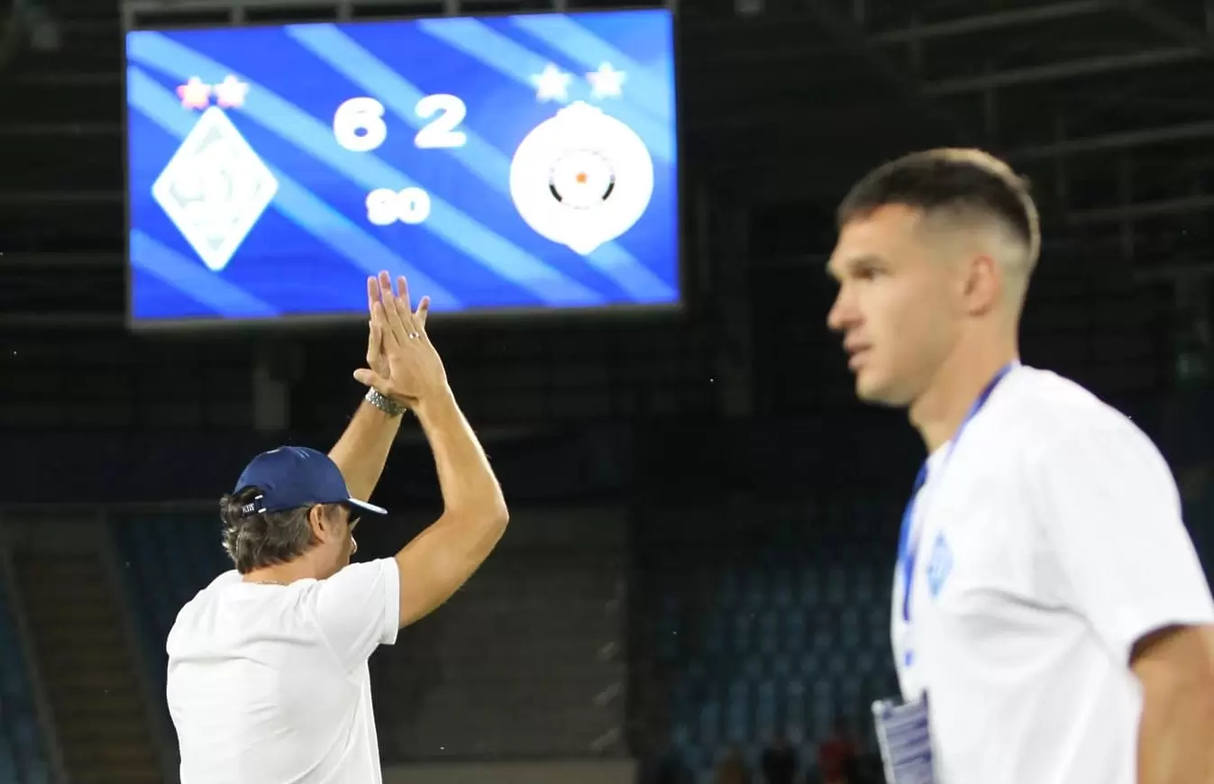 Партизан загуби с 2:6 от Динамо Киев / facebook.com/fcdynamoua