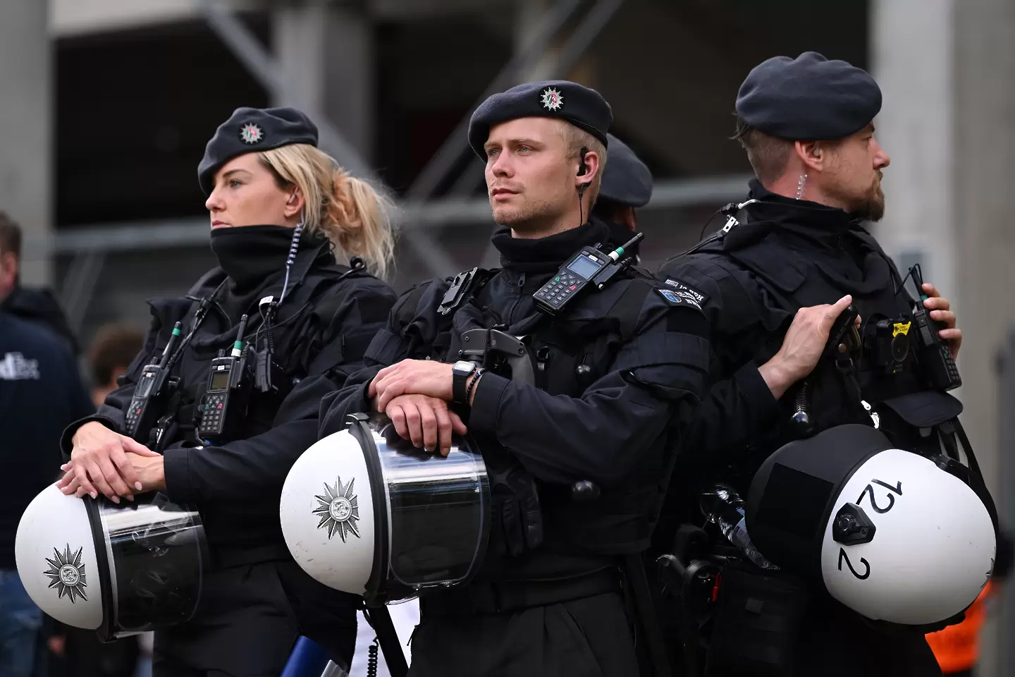 Полицията на Евро 2024 / Getty Images