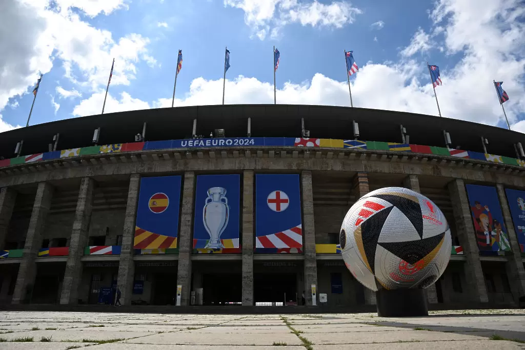 Олимпиащадион преди финала на Евро 2024 между Испания и Англия / Getty Images 