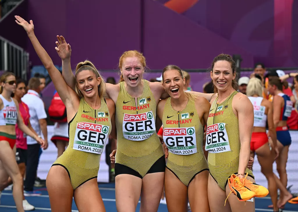 Женската щафета на Германия / Getty Images 