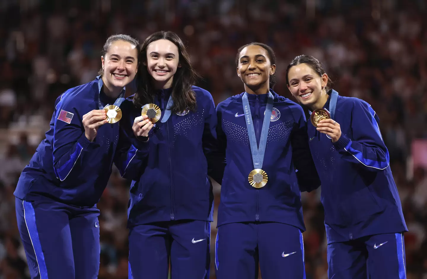 САЩ с първа отборна титла на рапира на Олимпийски игри / Getty Images