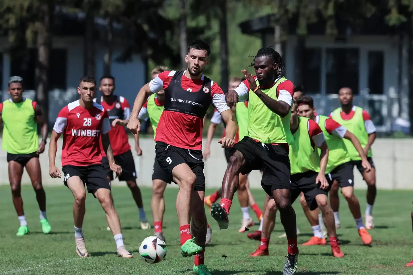 Тренировка на ЦСКА / cska.bg 
