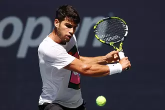 Алкарас притесни феновете си преди началото на US Open