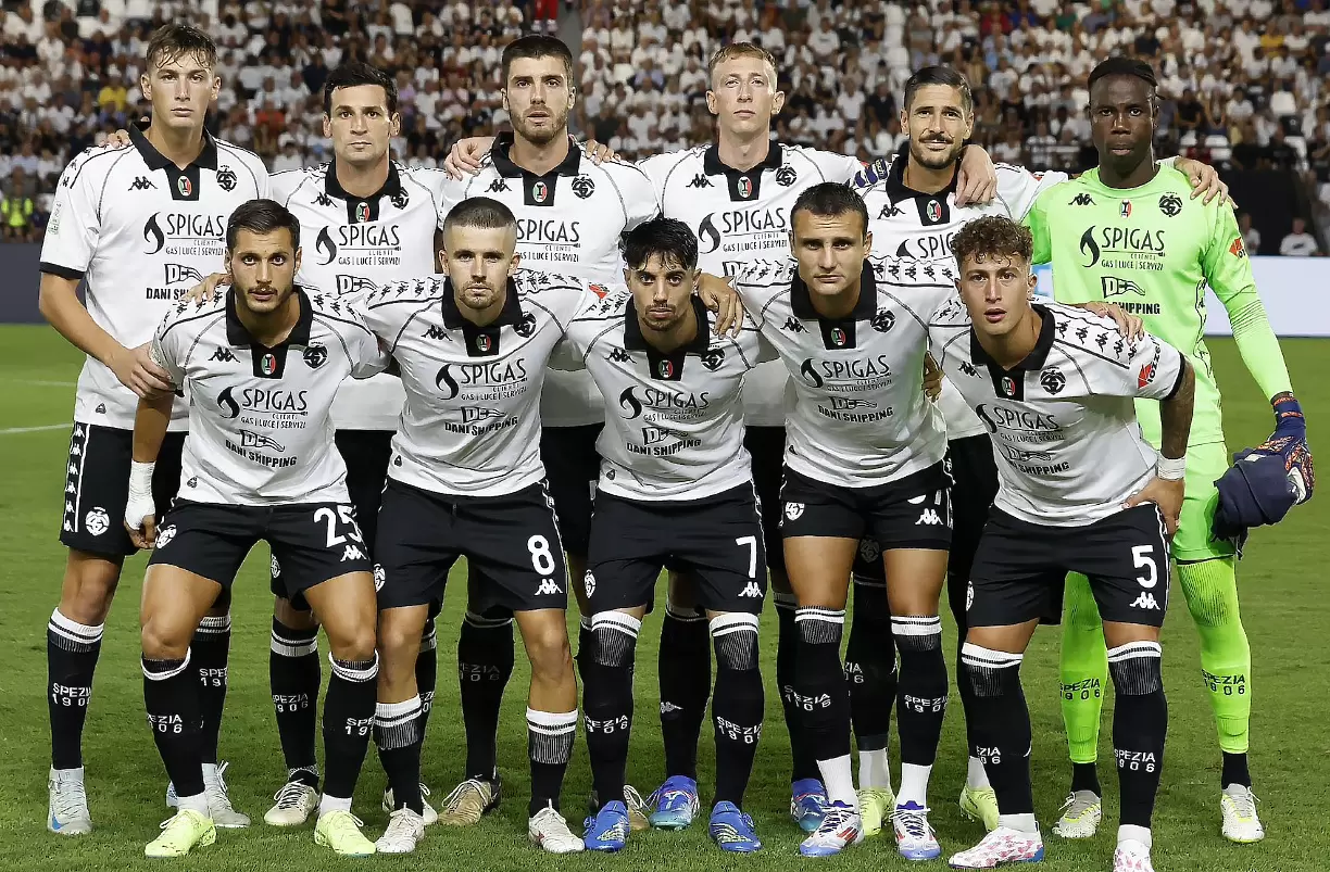 Петко Христов в състава на Специя / x.com/SpeziaCalcio
