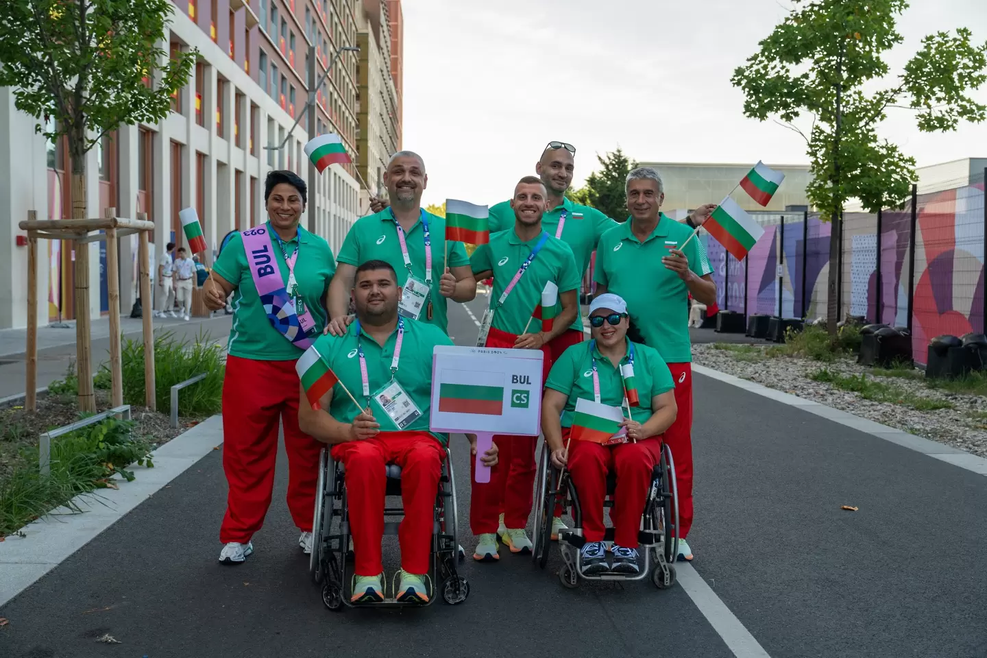 Стефка Костадинова окуражи паралолимпийците ни в Париж / Bulgarian Olympic Team 