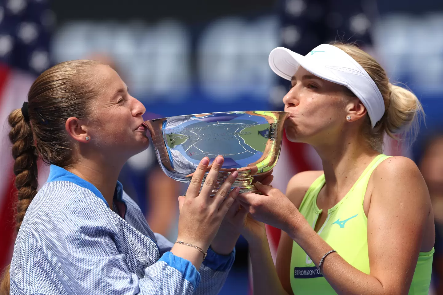  Елена Остапенко и Людмила Киченок / Getty Images