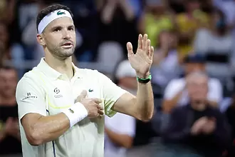 Григор Димитров играе срещу Табило в първия ден на Laver Cup