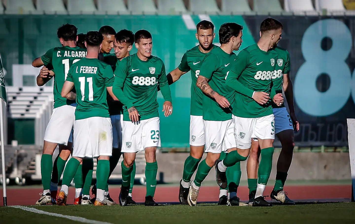 Берое се радва след гол / startphoto.bg 