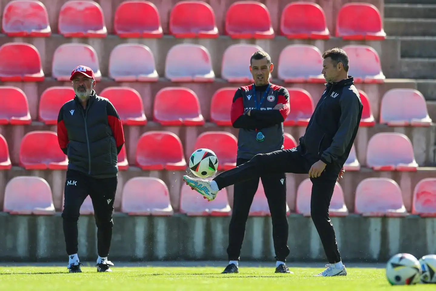 Тренировка на ЦСКА / cska.bg 