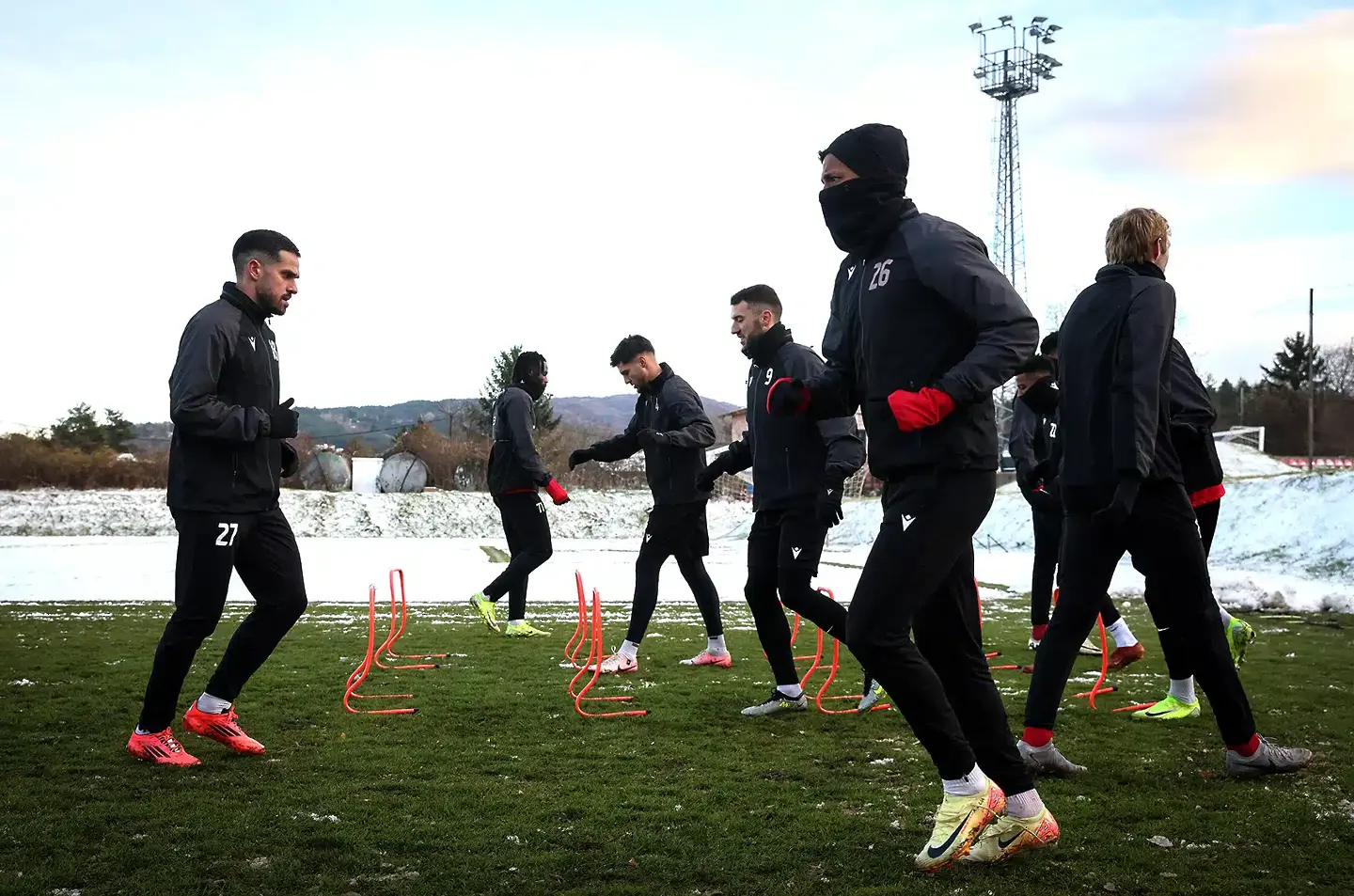 Тренировка на ЦСКА / cska.bg 