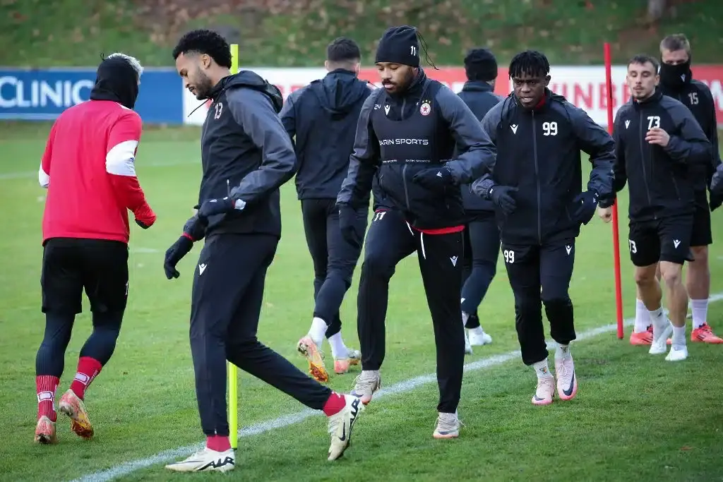 Тренировка на ЦСКА / cska.bg 