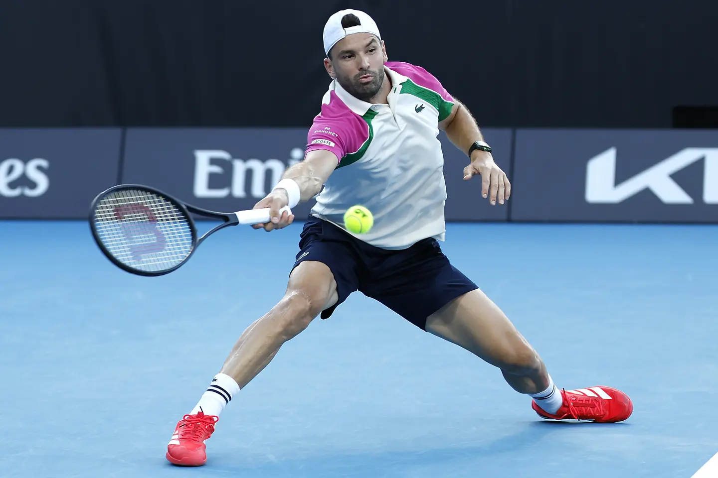 Григор Димитров на Australian Open / Getty Images