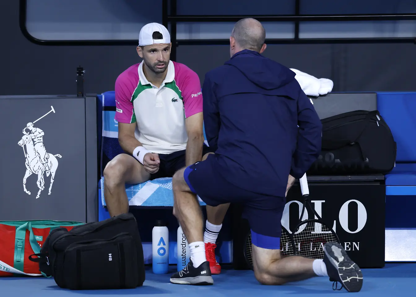 Григор Димитров на Australian Open / Getty Images