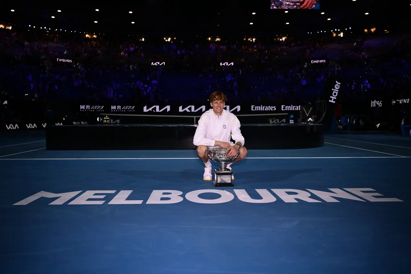 Яник Синер спечели за втора поредна година Australian Open / Getty Images