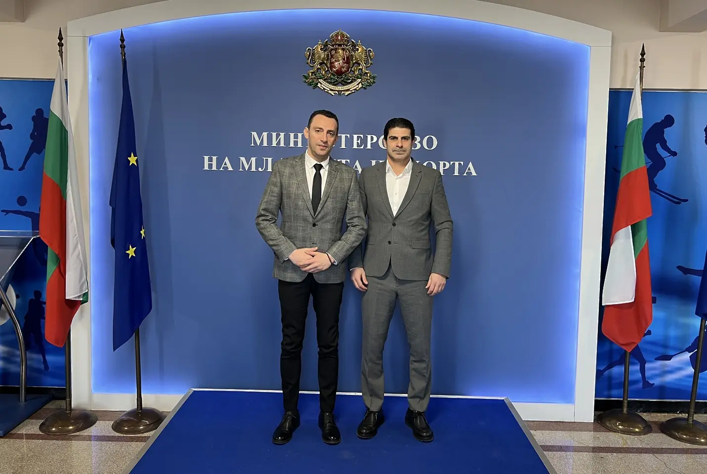 Иван Пешев и Георги Иванов / facebook.com/mpes.government.bg