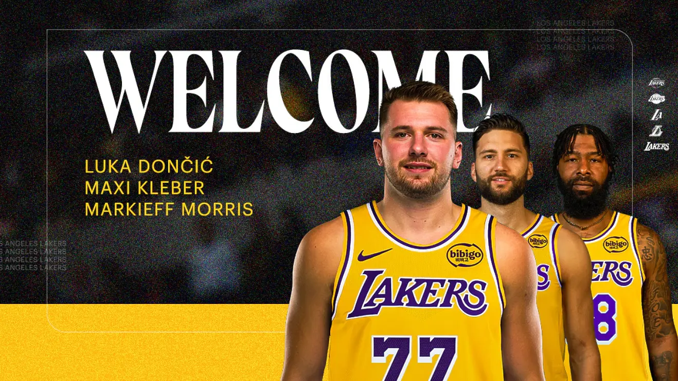 Лука Дончич се присъедини към ЛА Лейкърс / nba.com/lakers