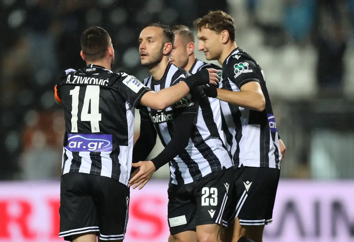 ПАОК вкара 7 гола на Ламия / x.com/PAOK_FC