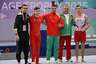 Още три финала за българските състезатели на Световната купа по спортна гимнастика в Баку