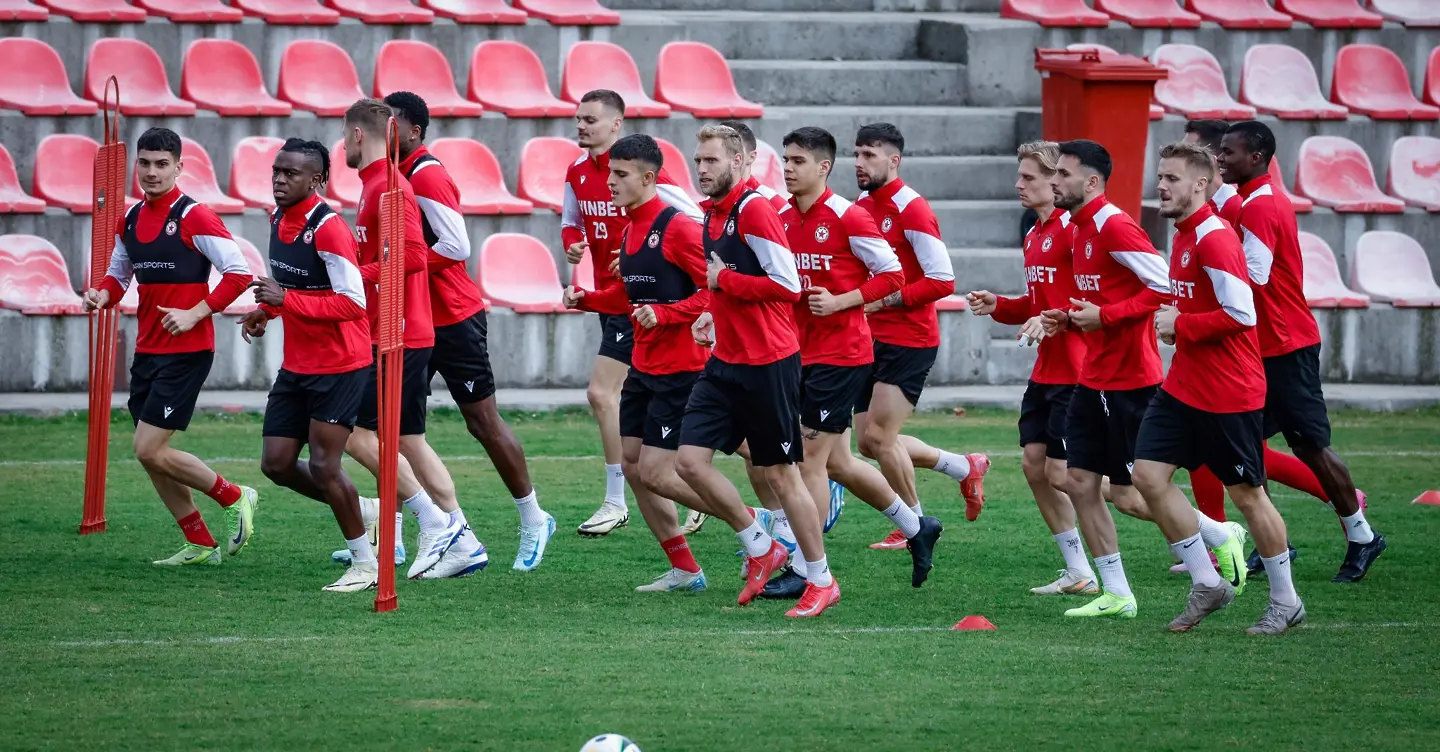 Тренировка на ЦСКА / cska.bg 