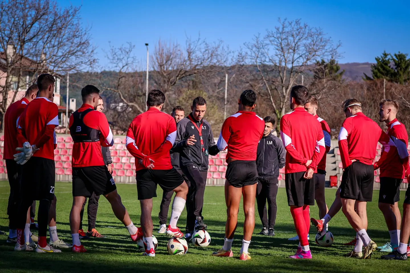 Тренировка на ЦСКА / cska.bg 