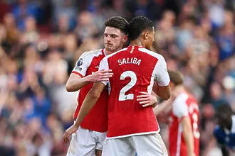 Защитник на Арсенал: За първи път виждам добър свободен удар от Деклан Райс