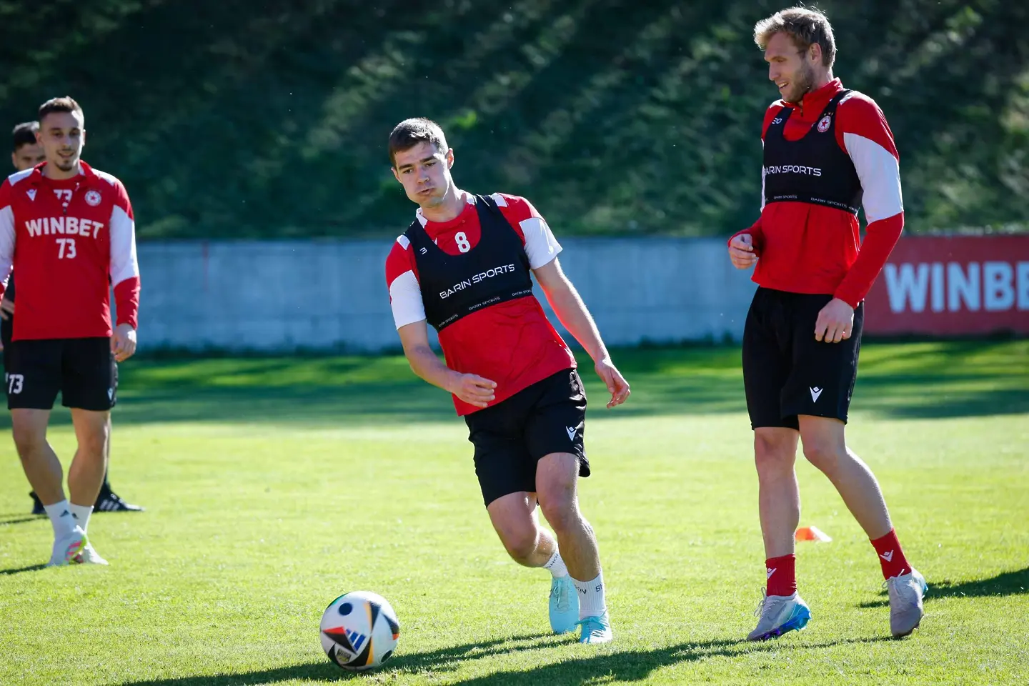 ЦСКА тренира / cska.bg 