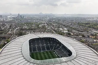 Стадионът на Тотнъм може да събере цялото население на Будьо и още 20 000