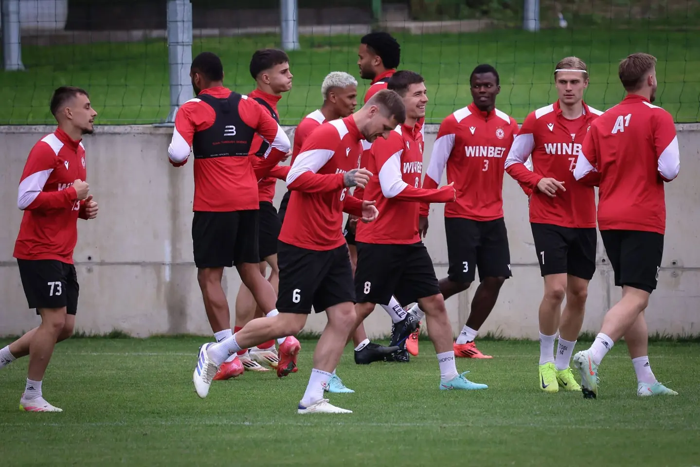 Тренировка на ЦСКА / cska.bg