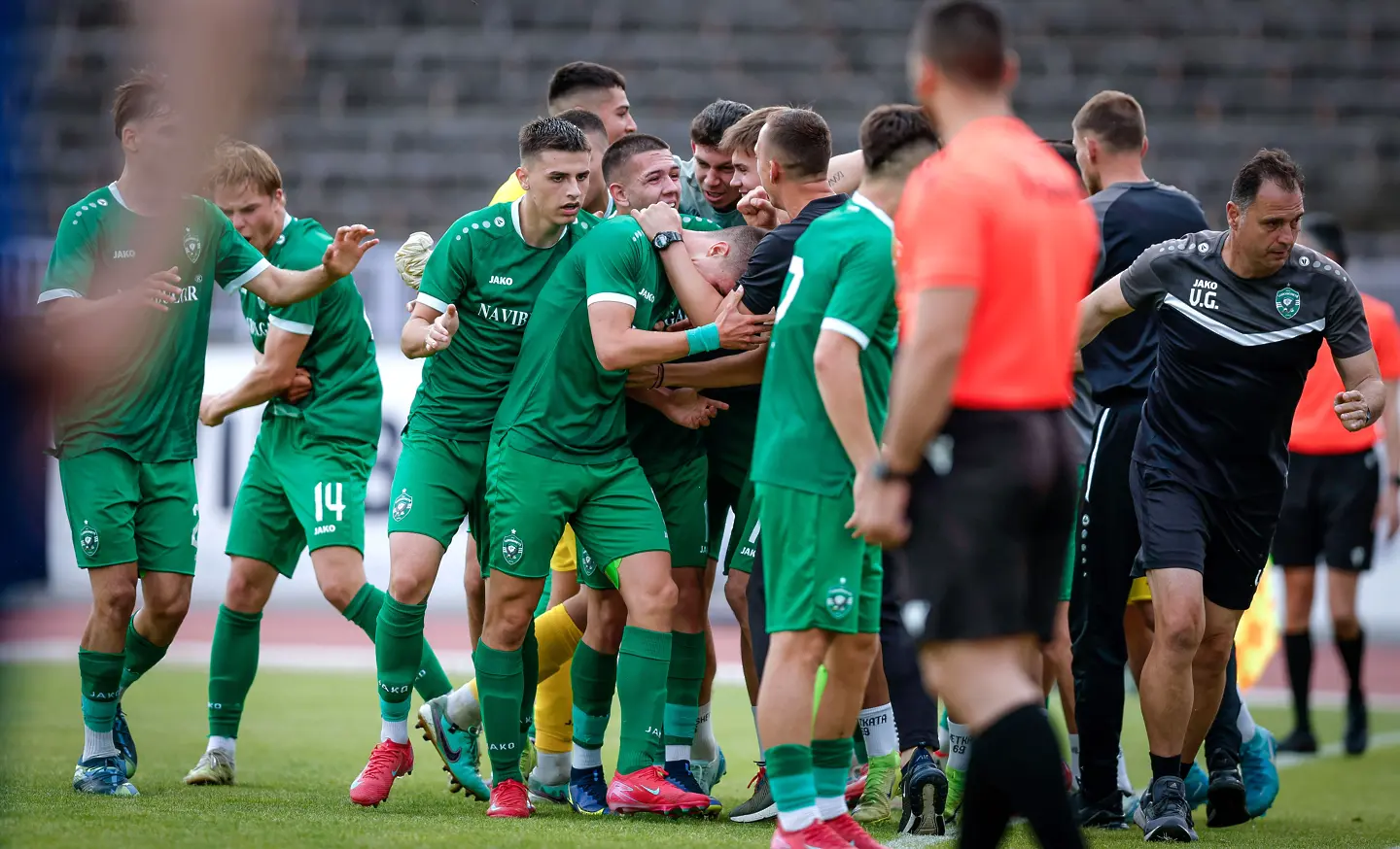 Лудогорец U18 спечели финала за Купата на БФС срещу Левски / startphoto.bg