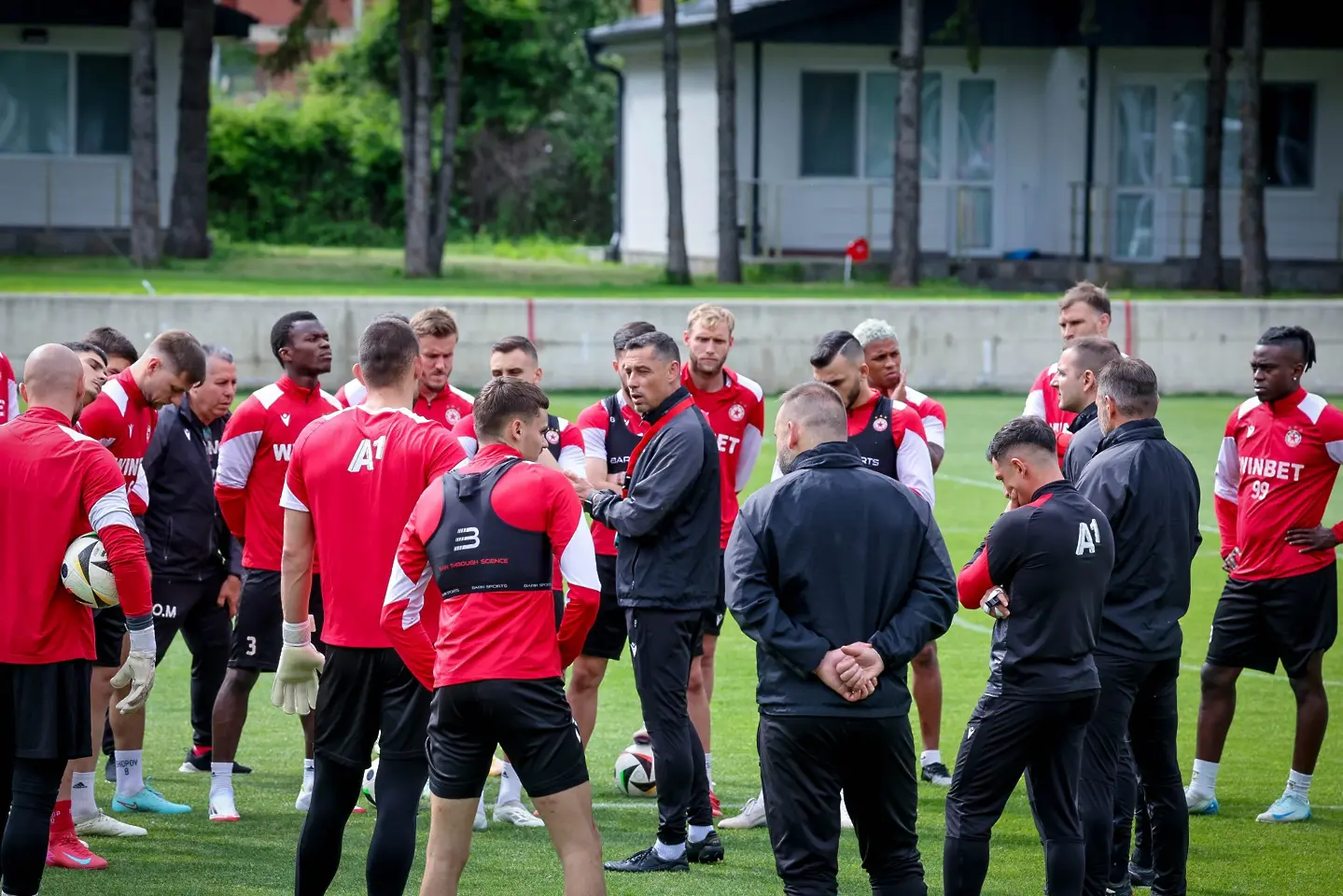 ЦСКА тренира / cska.bg 
