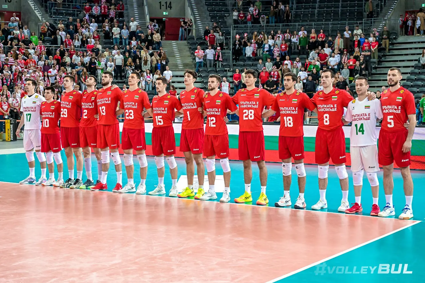Националният отбор на България по волейбол/ снимка: Bulgarian Volleyball Federation 