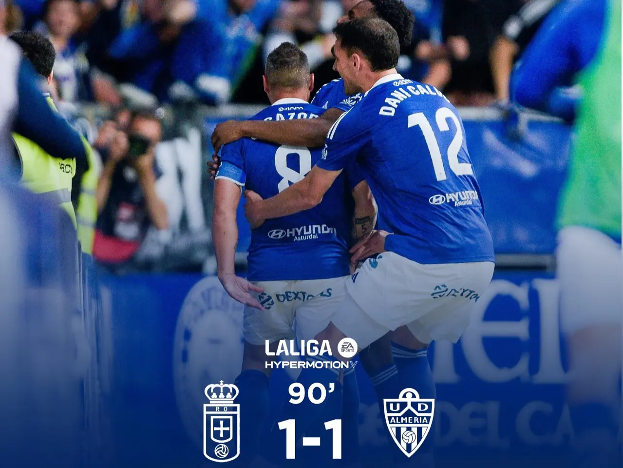 Овиедо - Алмерия 1:1 / x.com/RealOviedo
