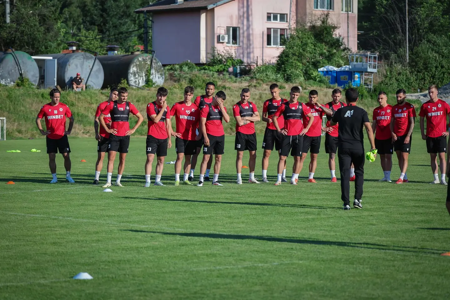 Тренировка на ЦСКА / cska.bg