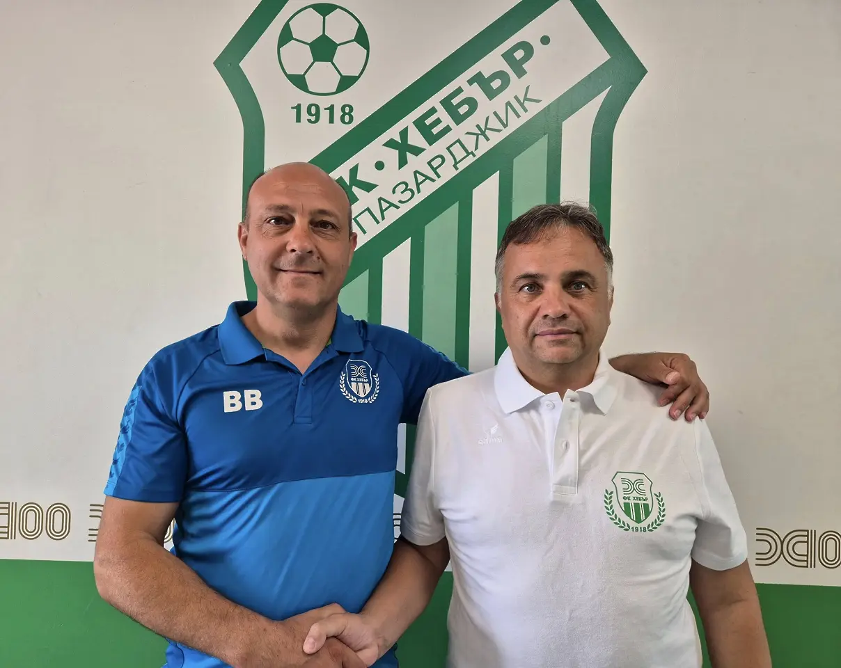 Валентин Василев и Николай Митов / facebook.com/fchebarofficial